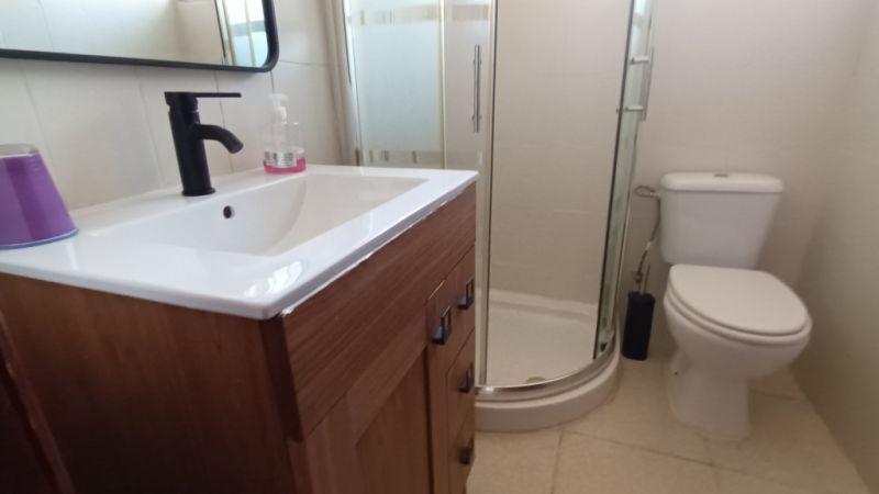 SAISON bis zu 4 Monate: Ebenerdiges Chalet mit Pool, AC; Pelett am S Amarrador - Santanyi -- CH 42 T