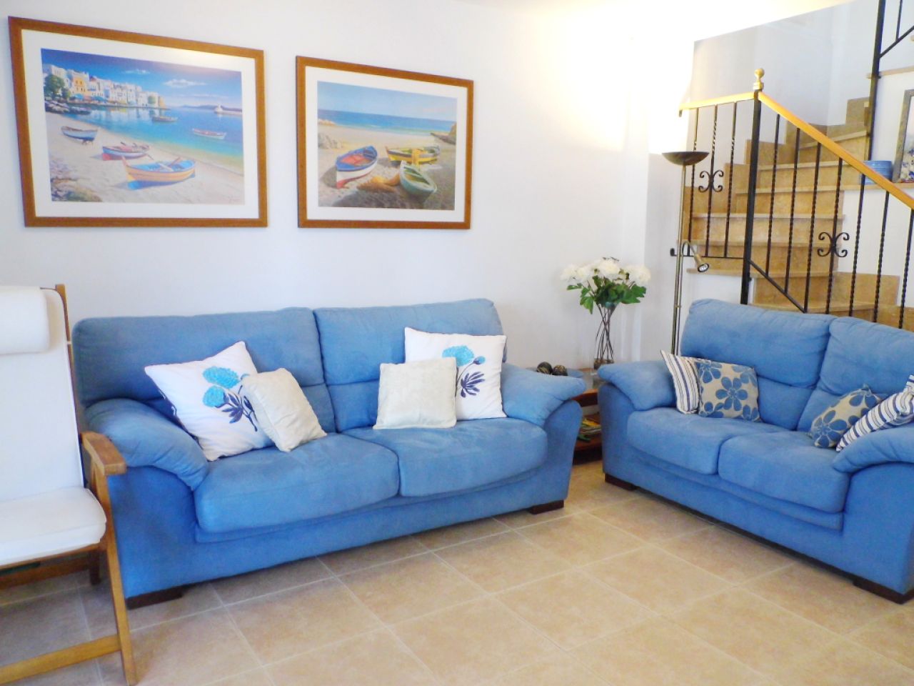 Saison: Ebenerdiges Chalet mit Garten in Sa Rapita-- CH 90 T