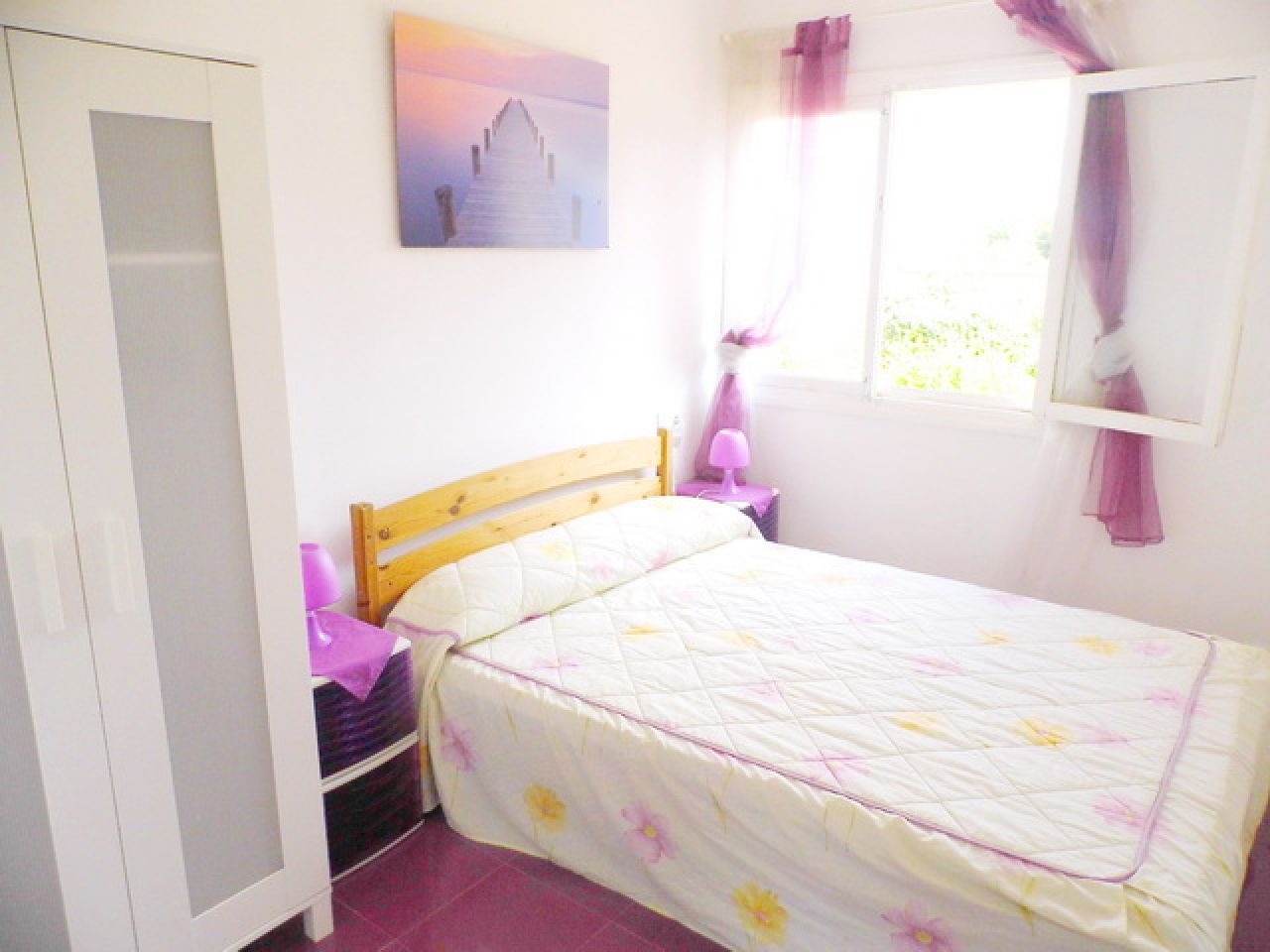 SAISON: Ebenerdiges Chalet mit Garten und Kamin am S Amarrador -- Santanyi -- CH 139 T