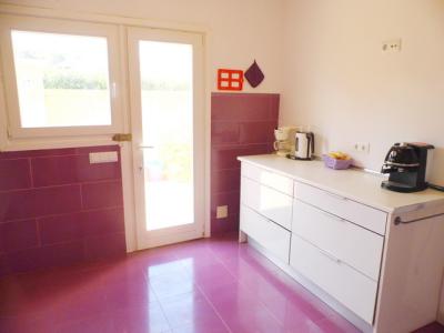 SAISON: Ebenerdiges Chalet mit Garten und Kamin am S Amarrador -- Santanyi -- CH 139 T