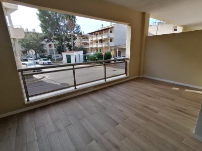 Saison: Parterreapartment mit 2 Terrassen und AC in Hafennähe - Colonia St Jordi -- AP 24 T
