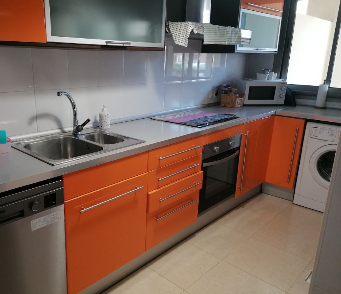 Saison: Parterreapartment mit 2 Terrassen und AC in Hafennähe - Colonia St Jordi -- AP 24 T