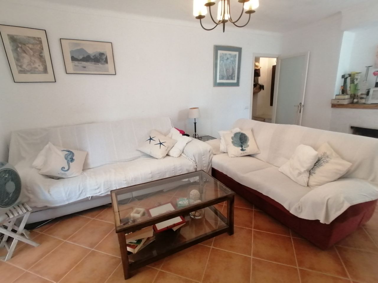 SAISON: Parterreapartment mit Garten/ Terrassen in Colonia St Jordi -- AP 07 T