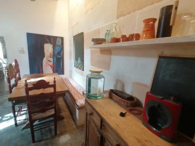 Saison: Parterreapartment mit Ölzentralheizung, Terrasse auf dem Lande bei Cas Concos-- AP 62 T