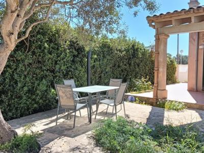 Saison / Winter: Grosses Chalet mit Heizung und schönem Garten bei Estanyol -- Sa Rapita -- CH 67 T