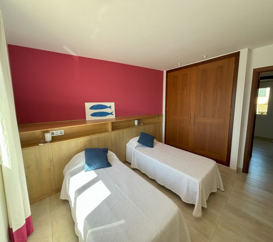 Saison / Winter: Grosses Chalet mit Heizung und schönem Garten bei Estanyol -- Sa Rapita -- CH 67 T