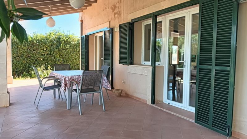 Saison / Winter: Grosses Chalet mit Heizung und schönem Garten bei Estanyol -- Sa Rapita -- CH 67 T