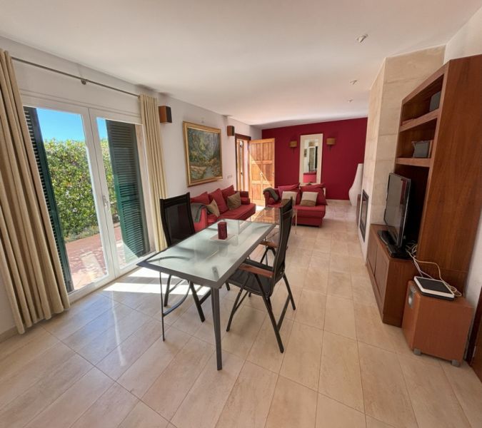 Saison / Winter: Grosses Chalet mit Heizung und schönem Garten bei Estanyol -- Sa Rapita -- CH 67 T