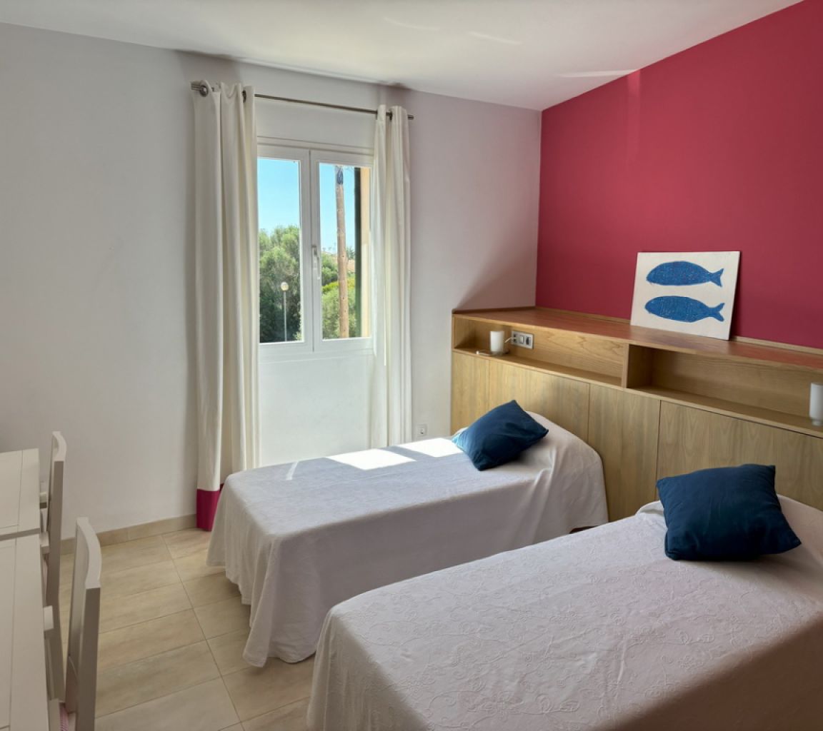 Saison / Winter: Grosses Chalet mit Heizung und schönem Garten bei Estanyol -- Sa Rapita -- CH 67 T