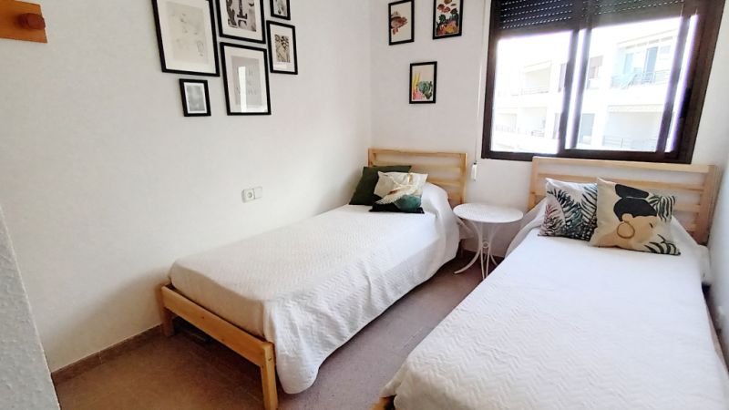 Season 26/27: Modern apartment in first line of the coast of St Jordi --- AP 10 T