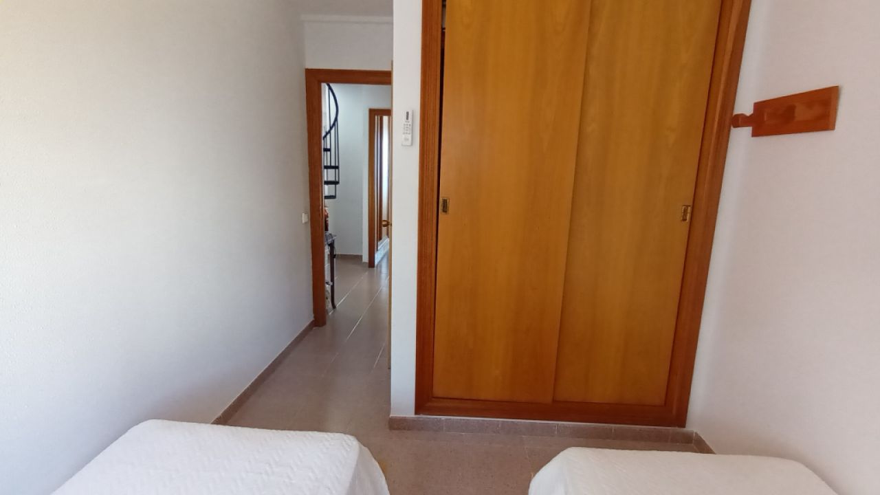 Season 26/27: Modern apartment in first line of the coast of St Jordi --- AP 10 T