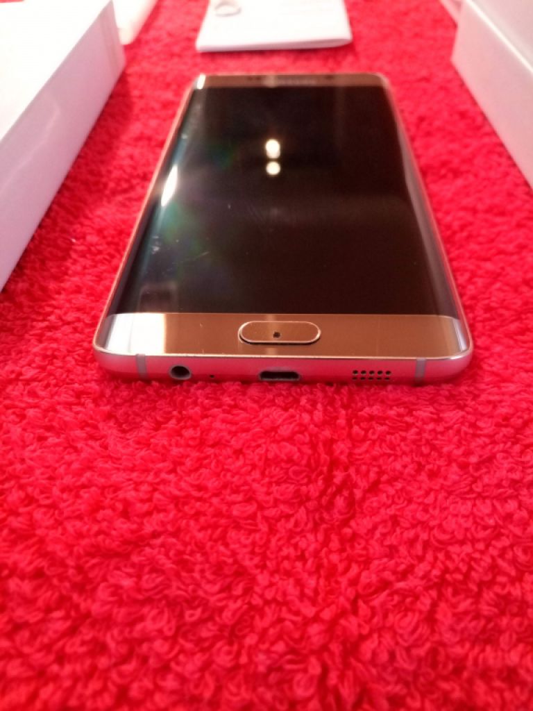 Samsung Galaxy S6 Edge más 32gb de oro defecto de teléfono móvil smartphone gratis