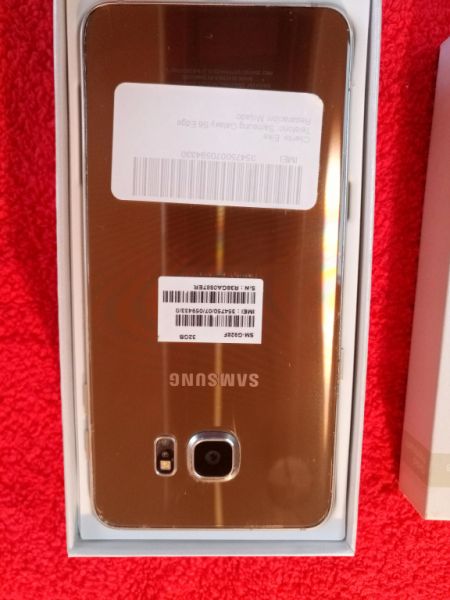 Samsung Galaxy S6 Edge más 32gb de oro defecto de teléfono móvil smartphone gratis