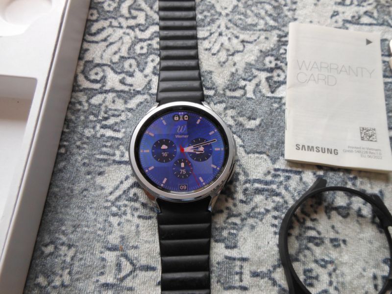 Samsung Galaxy Watch 6 Classic , 47 mm LTE , Bluetooth,GPS uvm. inkl. Zubehör , Top Zustand