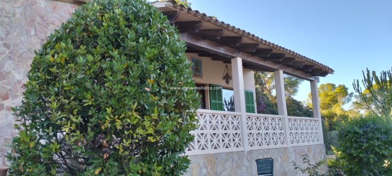 SANT JOAN (CENTRE OF THE ISLAND): Charming finca with pool, private well, guest apartment and 82 m2 shed