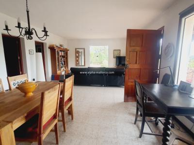 SANT JOAN (CENTRE OF THE ISLAND): Charming finca with pool, private well, guest apartment and 82 m2 shed