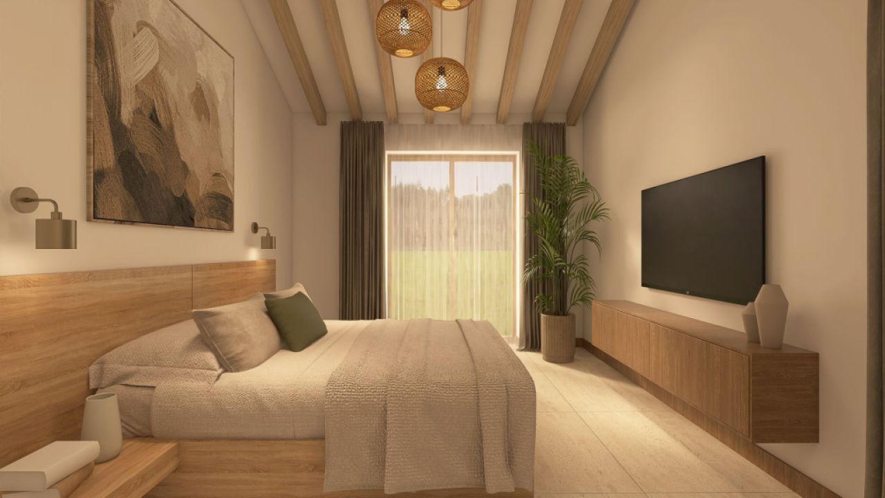 SANT JOAN / PETRA: Ländliches Grundstück MIT BAUGENEHMIGUNG für eine Finca zu verkaufen