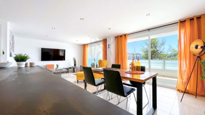 SANTA PONSA in 1. Meereslinie: Komplett renovierte, möblierte 3 SZ-Wohnung zur Langzeitvermietung