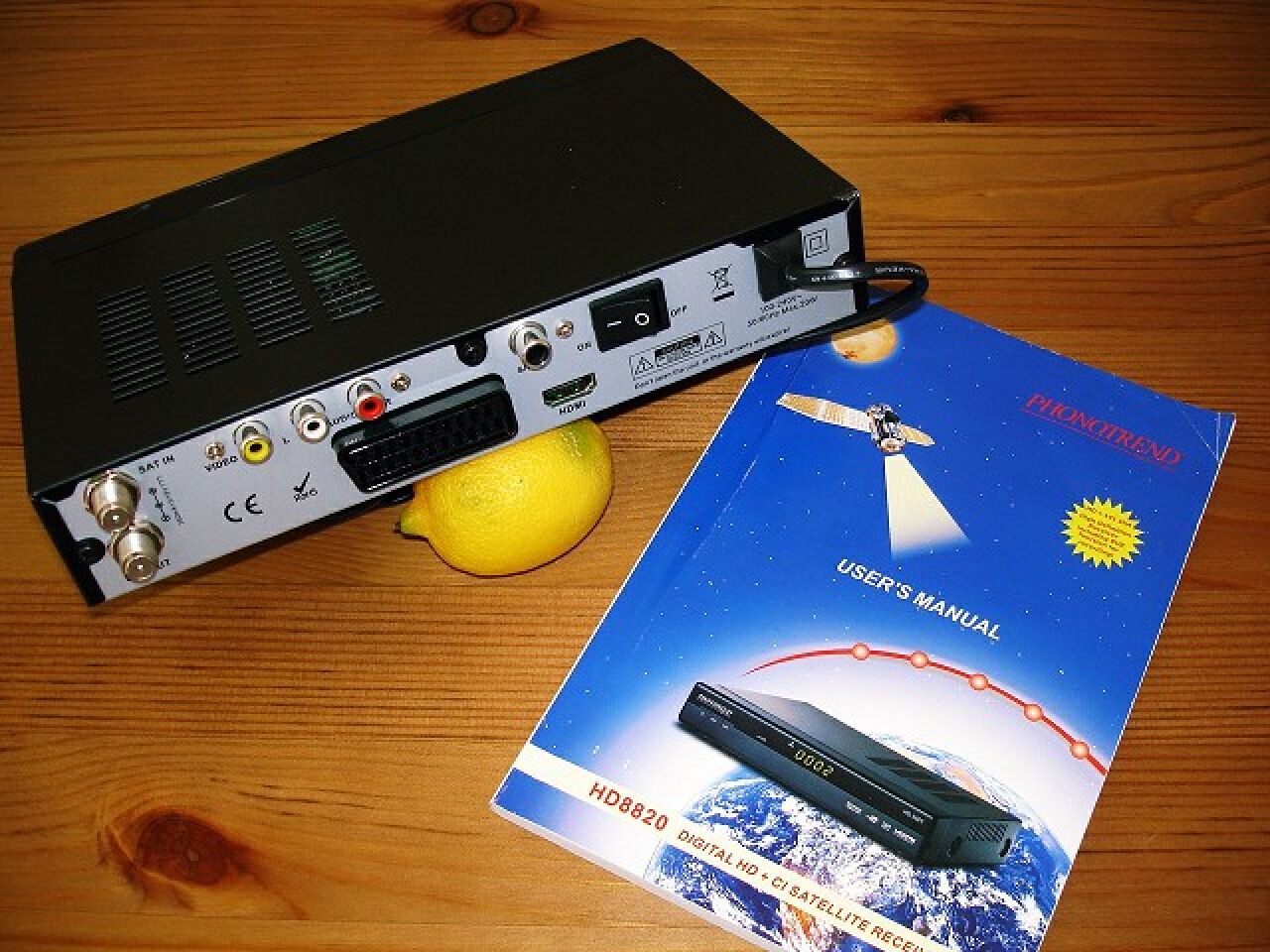 SAT Receiver incl. LNB both together.