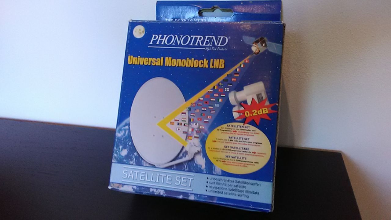 SAT Receiver incl. LNB both together.