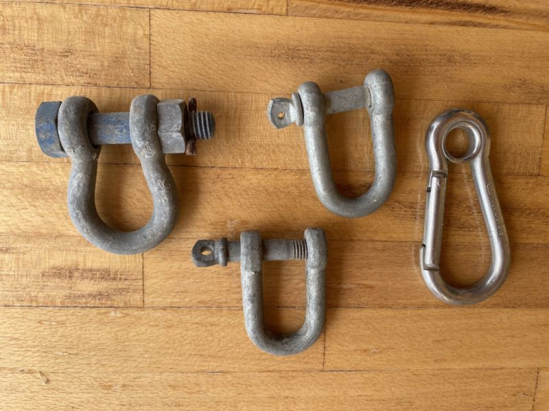 Shekels and carabiners