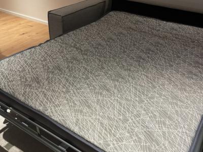 ️ Sofa bed Marco – Pòrtic Mobles, Mallorca | 205x102 cm | Light grey