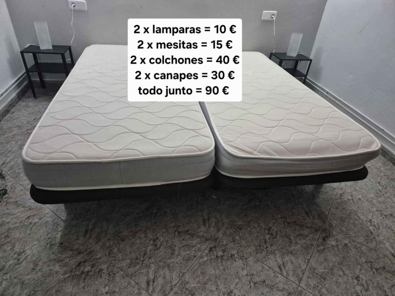 Juego de muebles de dormitorio