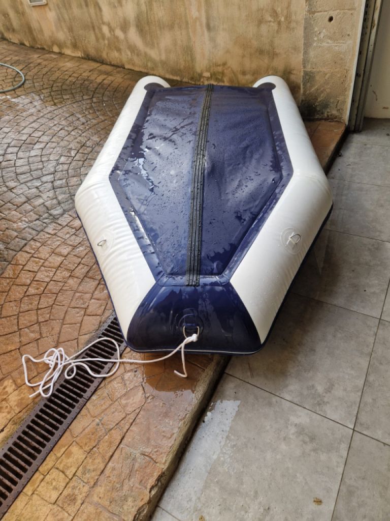 Inflatable boat, dinghy and 5 HP Suzuki outboard