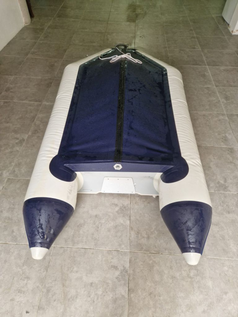 Inflatable boat, dinghy and 5 HP Suzuki outboard