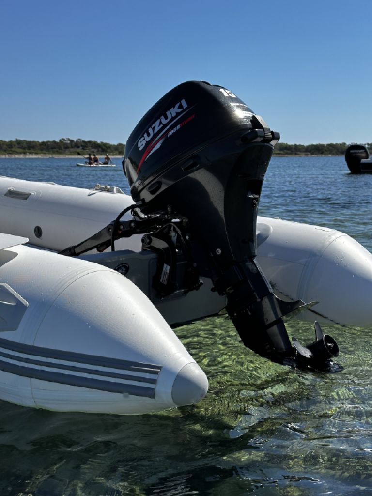 Inflatable boat Protender 3.20 with outboard engine 15 hp
