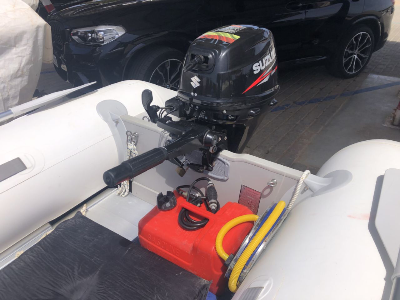 Inflatable boat Protender 3.20 with outboard engine 15 hp