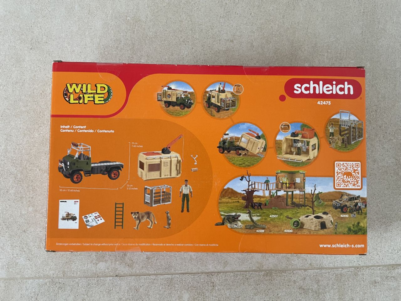 Schleich Wild Life – Large Animal Rescue Truck (42475)