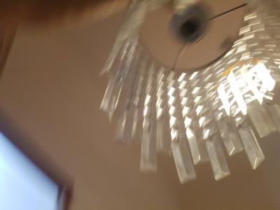 Beautiful crystal lamp for sale