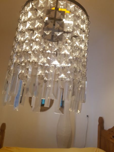 Beautiful crystal lamp for sale
