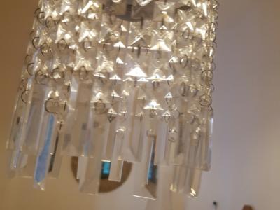 Beautiful crystal lamp for sale