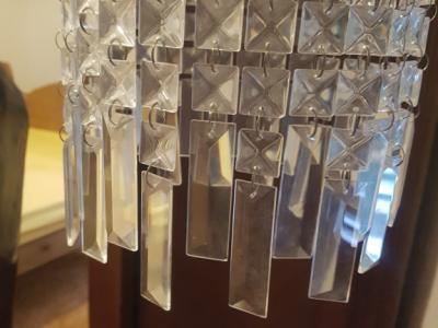 Beautiful crystal lamp for sale