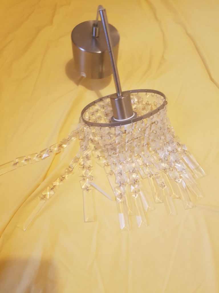 Beautiful crystal lamp for sale