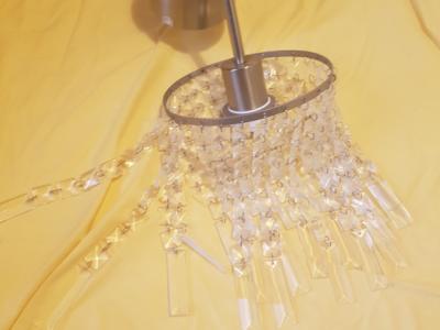 Beautiful crystal lamp for sale