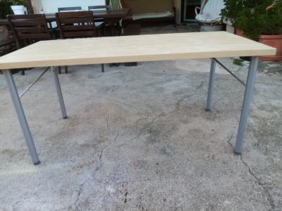 Nice light brown dining table to be delivered cheaply