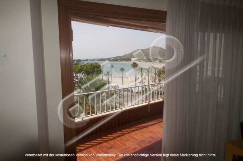 Bonito apartamento directamente en el puerto de Port de Alcudia