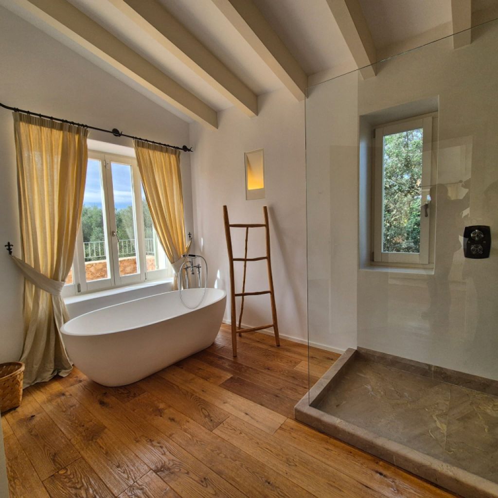 Schönes Haus in ländlicher Umgebung