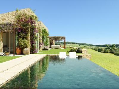 Schönes Ruhiges Grundstück zu verkaufen mit Projekt Manacor San Lorenzo
