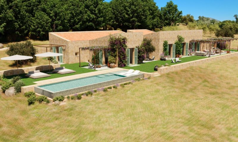 Schönes Ruhiges Grundstück zu verkaufen mit Projekt Manacor San Lorenzo