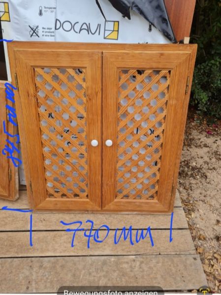 Schrank oder Nischenverblendung