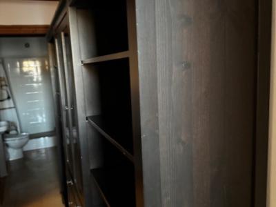 Schrankwand schwarz Abmessung 270x234x198 cm