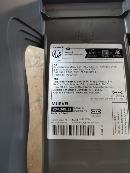 Shoe Storage 15x MURVEL 14x14x24 cm