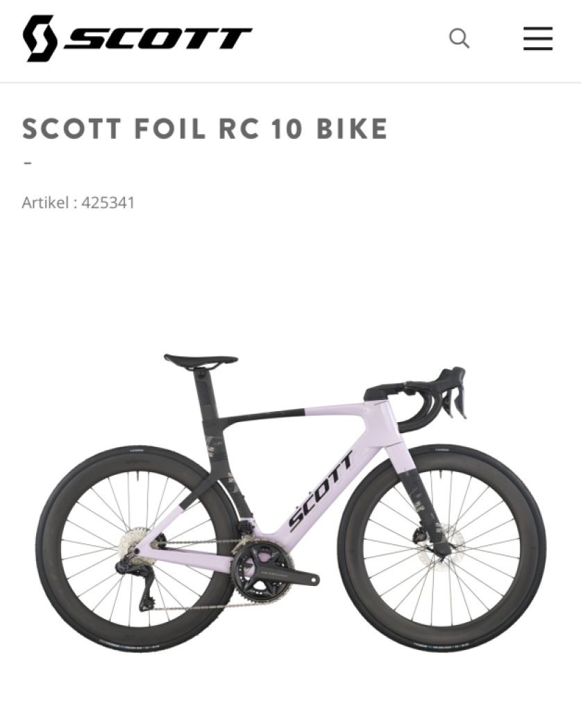 Scott Foil RC 10 Größe L