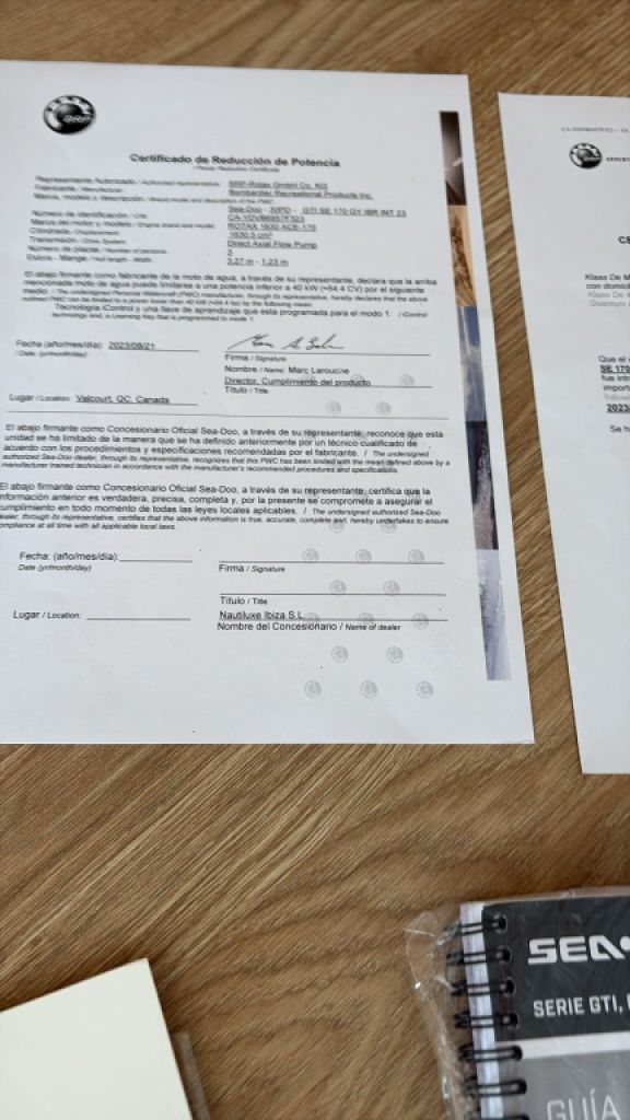 Sea-Doo GTI SE 170 - 08/2023 Jetski mit oder ohne Doppeltrailer