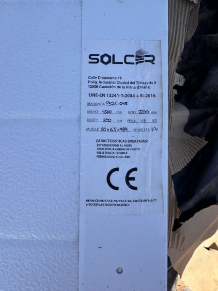 Sektional Garagentor NEU 4,5meter breit