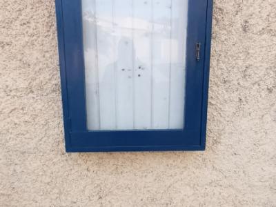 Selbstentworfener Schaukasten mit Innenbeleuchtung